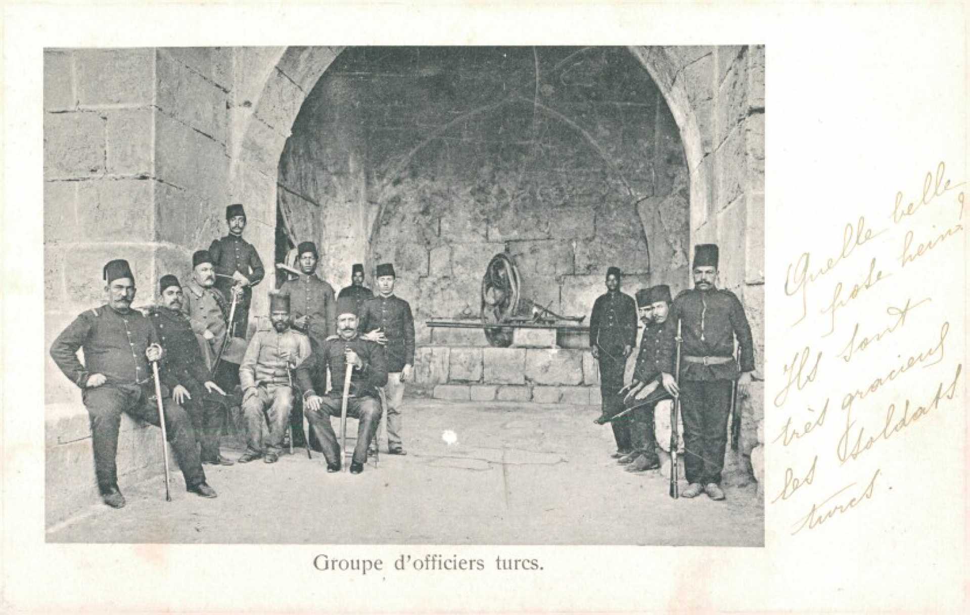 Groupe d’officiers turcs